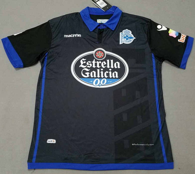 Deportivo La Coruña 2017/18 Away Soccer Jersey